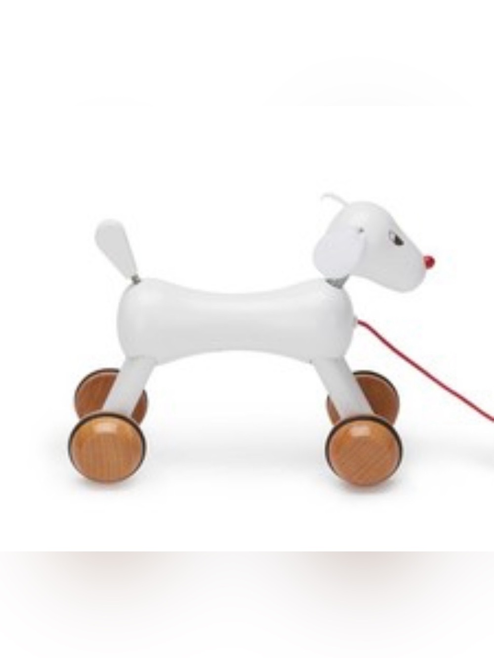 Yoshitomo Nara Dog Pull Toy Beechwood from Vilac from MOMA store NEW
